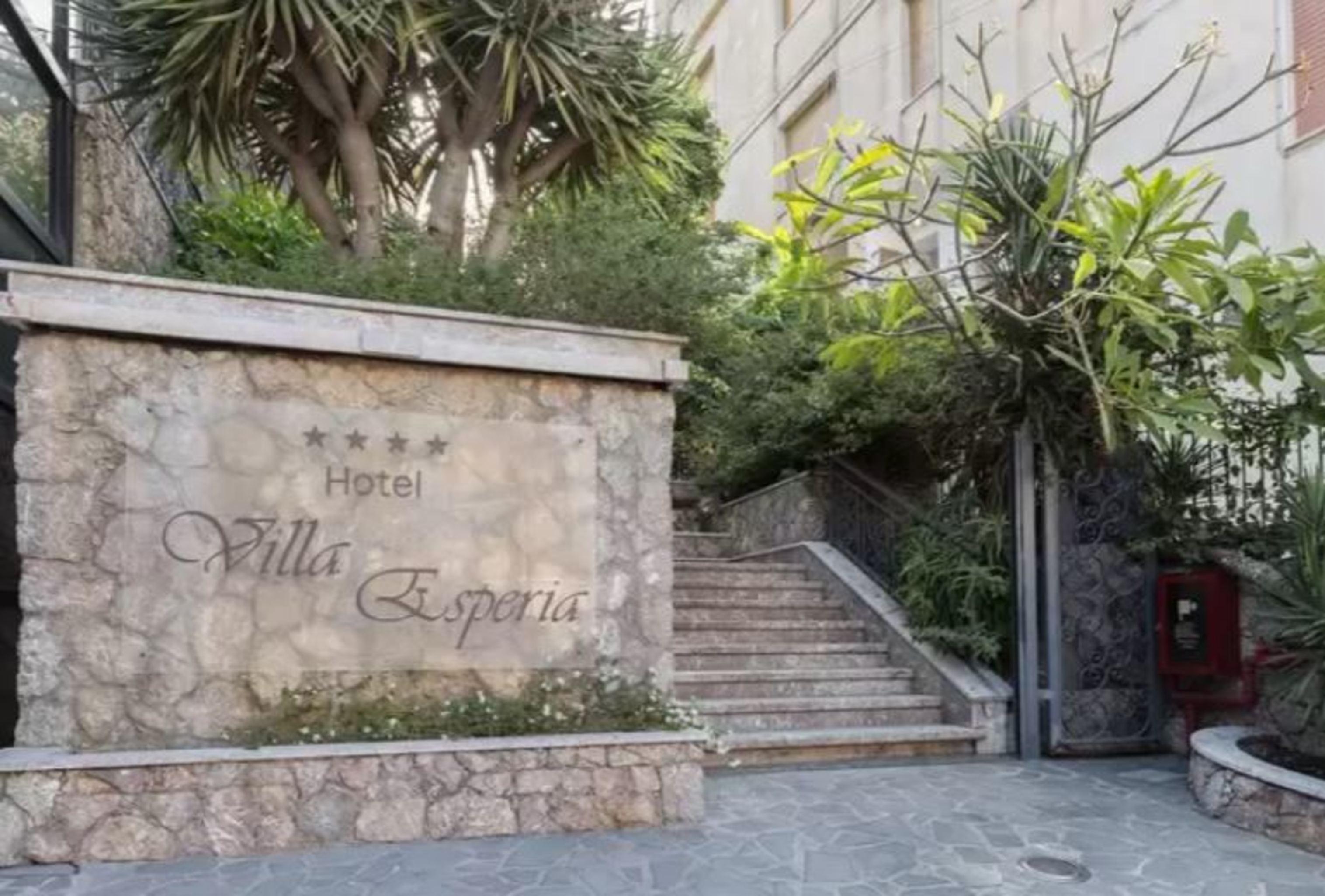 Hotel Villa Esperia Таормина Экстерьер фото